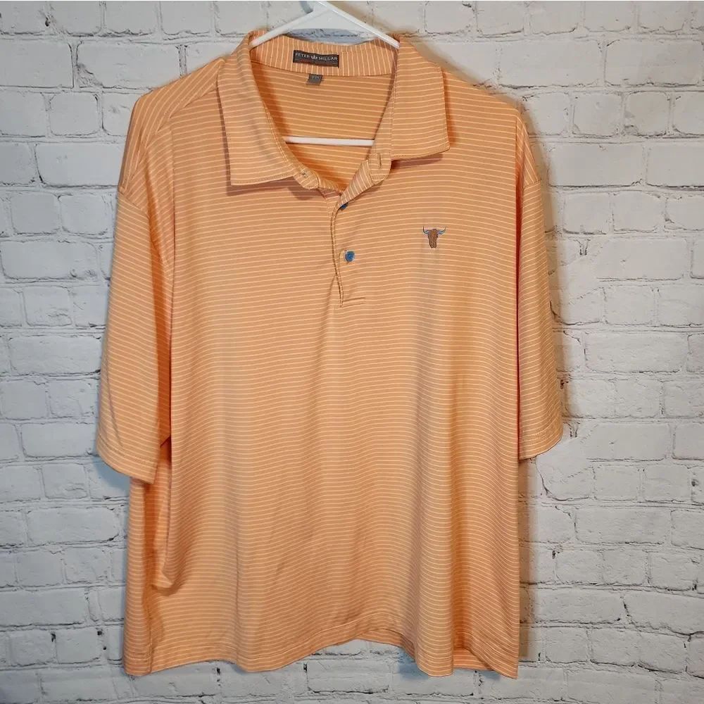 Men's Peter Millar "Sutton Bay" summer confort golf polo, size XXL